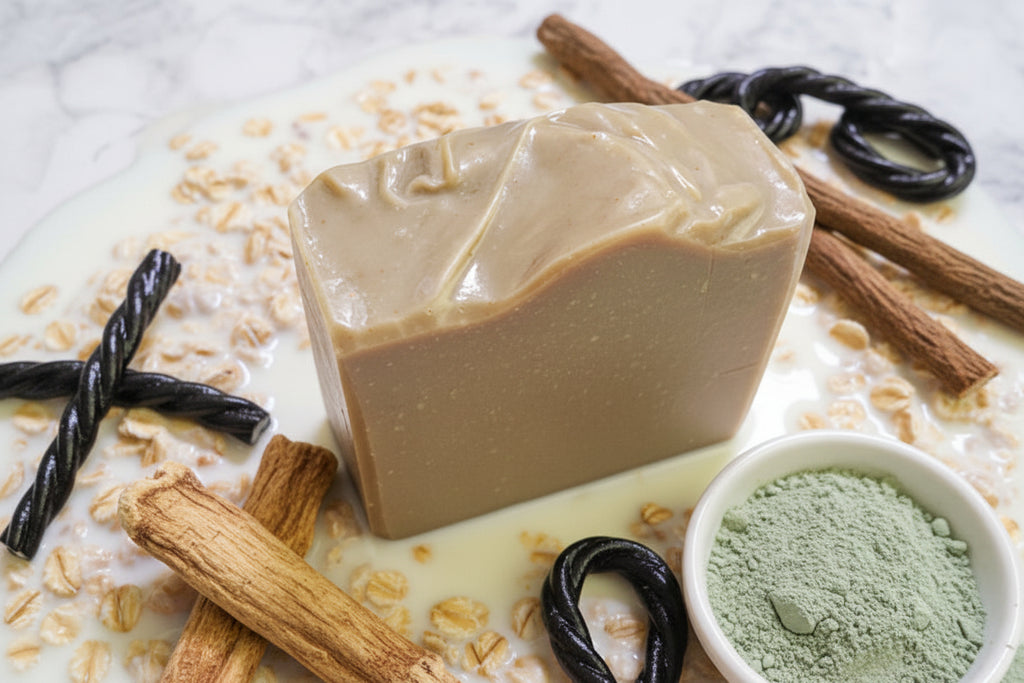Le' Cori | Licorice, Green Clay, Oakmilk Soap | Unscented | Vegan