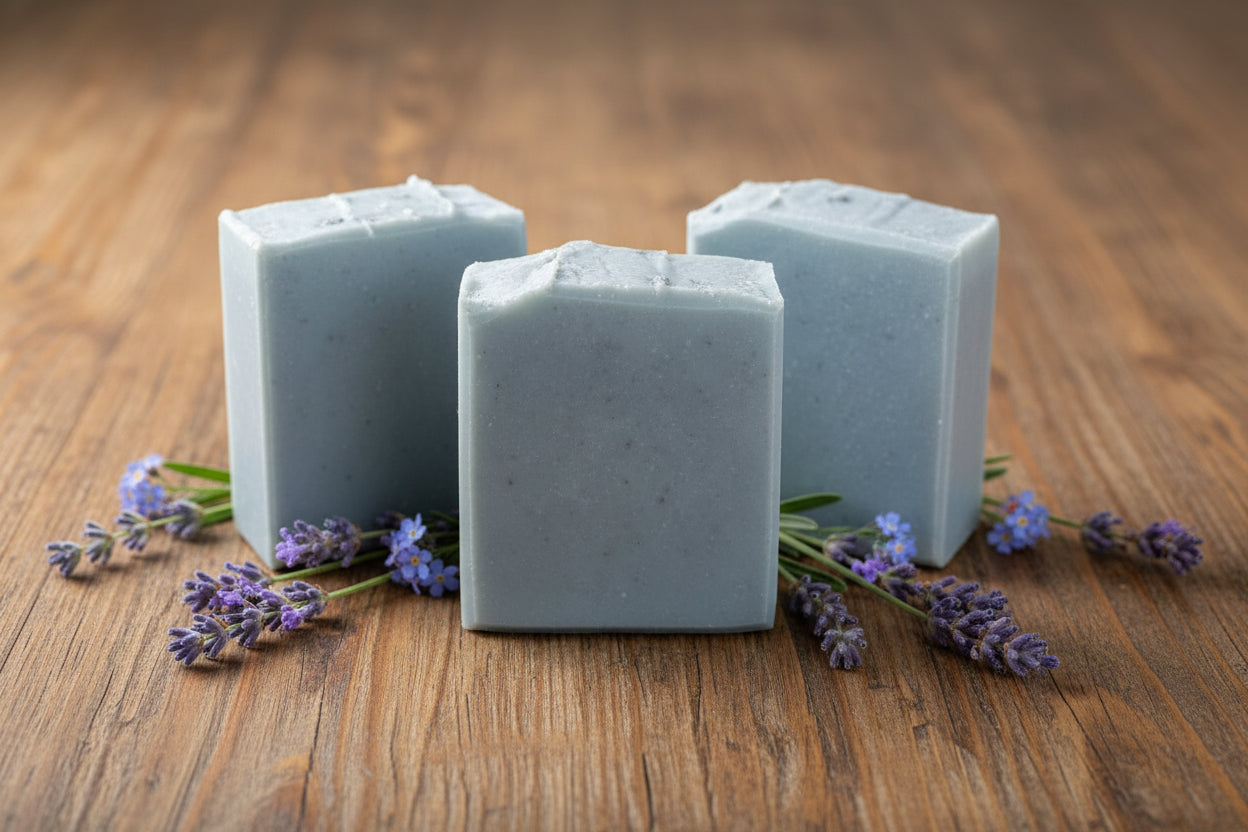 The Lapis Bar | Unscented French Blue Clay & Buttermilk | Unscented