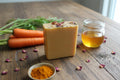 Morning Star | Carrot & Turmeric Facial Bar | Vitamin-Rich Buttermilk & Honey Soap
