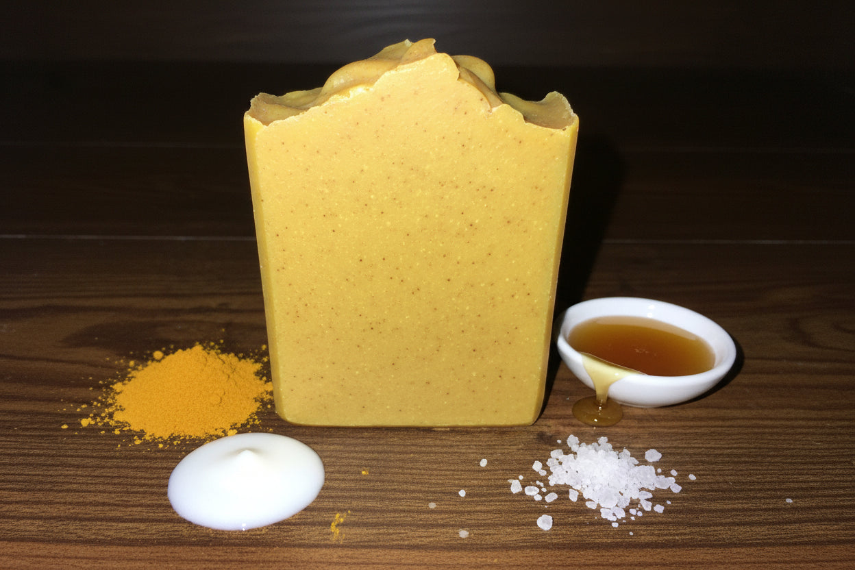 Spice | Turmeric, Honey, Milk | Scented and Unscented Soap